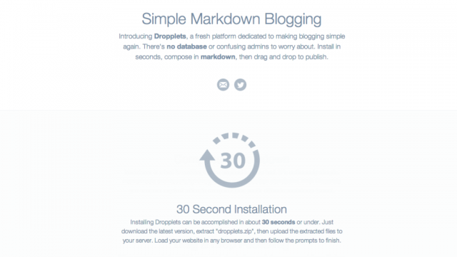 CMS-Dropplets