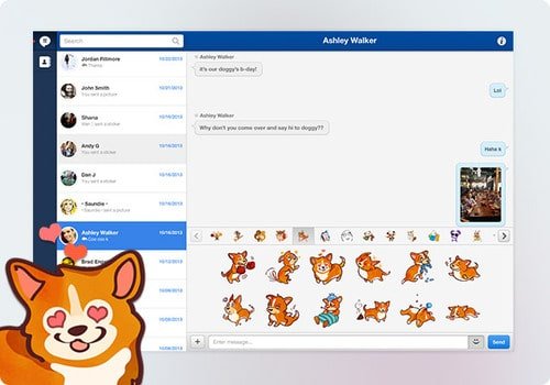 MessageMe Web Arayüzü
