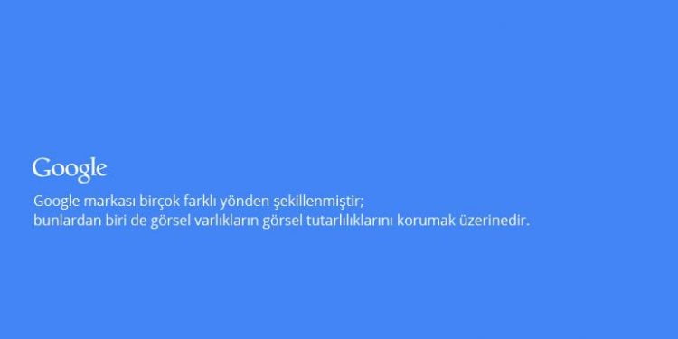 Google Kurumsal Kimlik Kuralları
