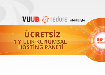 Radore ve VUUB işbirliği ile Kurumsal Hosting çekiliş fırsatı!