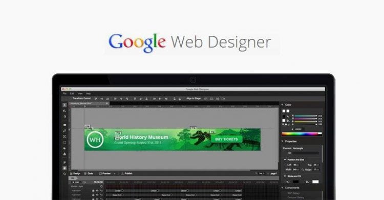 Google Web Designer – Ücretsiz HTML5 Reklam Tasarlama Aracı